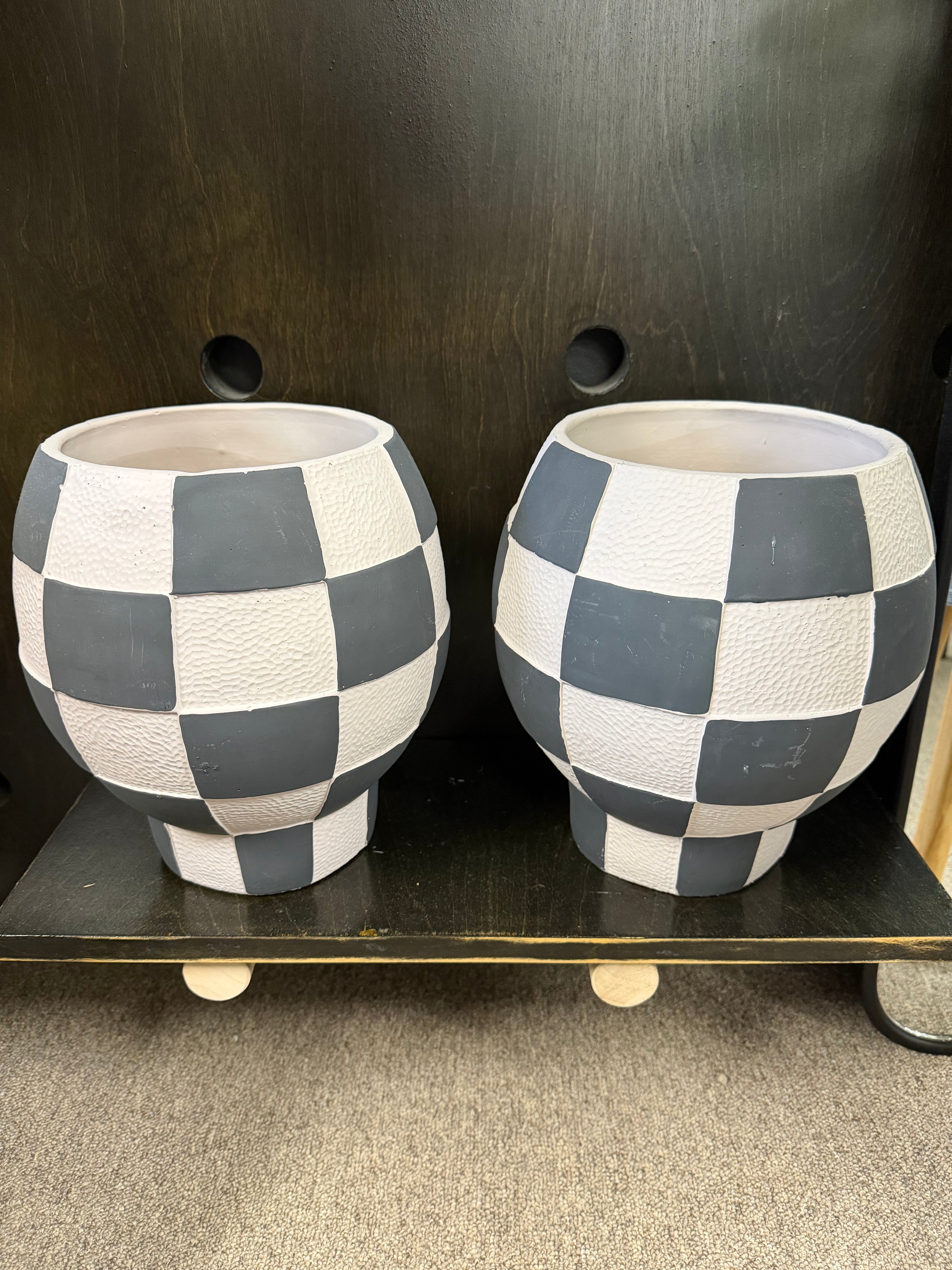 Checkered Vase