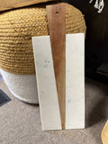 Marble & Wood Charcuterie Board