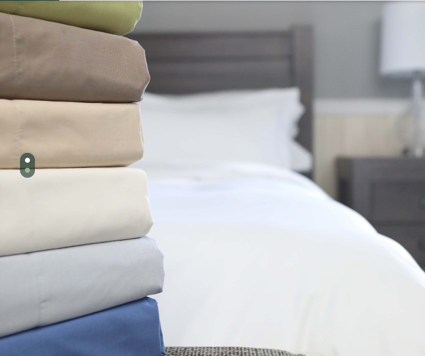 Percale Poly-Cotton Sheet Set 180 Count